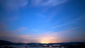 满天星星的星空图片_3