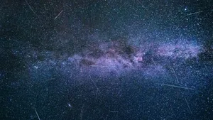 满天星星的星空图片_7