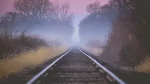 火车铁轨风景图片_11