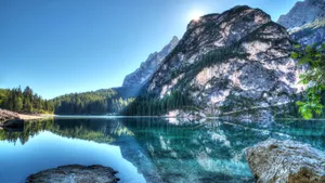 风景秀丽的山川湖泊图片_6
