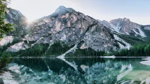 风景秀丽的山川湖泊图片_8