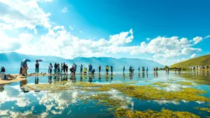 大理洱海风景图片_10