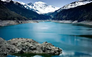 山水湖泊图片大全_5