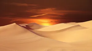 静谧的夕阳落日图片_2