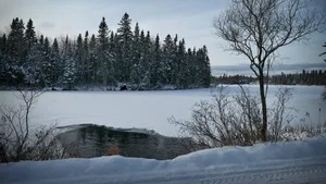 魁北克冬季雪景图片_14