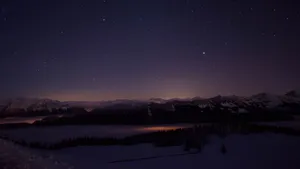 美丽的夜空星空图片_2