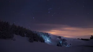 美丽的夜空星空图片_3