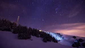 美丽的夜空星空图片_7