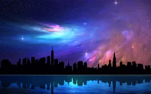 梦幻风景3D渲染壁纸_7