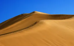 敦煌鸣沙山风景壁纸_8