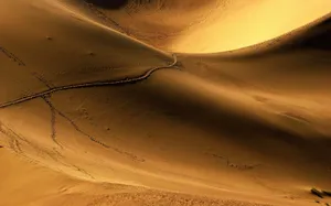 敦煌鸣沙山风景壁纸_12
