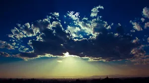 北京多彩的天空壁纸_23