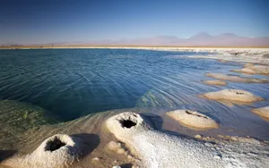 死海和盐湖的奇妙美景壁纸_9