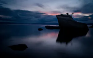 美国太浩湖风景壁纸_3