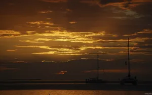 炫丽多彩的天空云彩壁纸_10