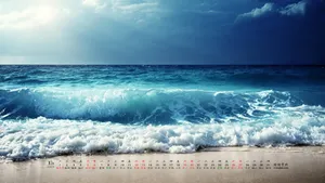 2019年10月日历桌面壁纸_2
