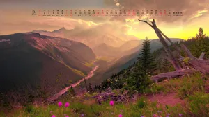 2019年9月日历桌面壁纸_6