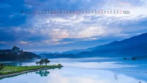 2019年8月日历桌面壁纸_6