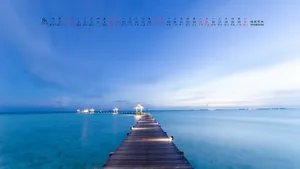 2019年8月日历桌面壁纸_9