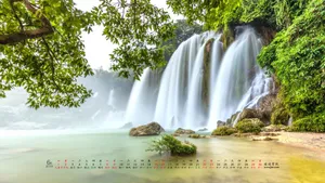 2019年6月日历桌面壁纸_4