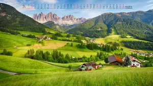 2019年6月日历桌面壁纸_7