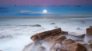 2018年4月日历桌面壁纸_9
