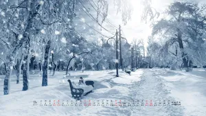 2017年11月日历桌面壁纸_8
