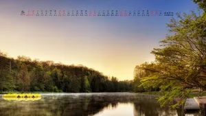 2015年8月日历桌面壁纸