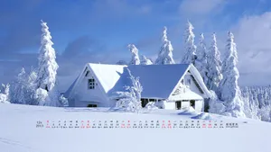 2013年12月日历桌面壁纸