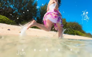 2013年美女模特全年月历壁纸_13