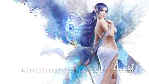 2013年1月日历桌面壁纸_15