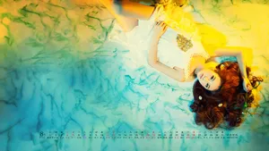 2012年8月日历桌面壁纸（包含美女，风景，动漫）_12