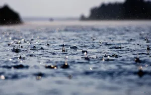 非常唯美的壁纸-夏天的雨_9