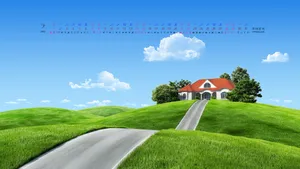 2012年7月日历壁纸