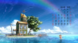 2012年3月日历桌面壁纸_6
