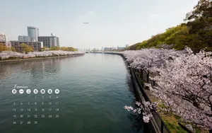 2012年日历壁纸-风景篇