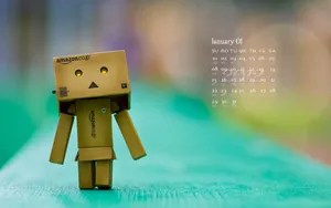 2012年1月日历桌面壁纸_3