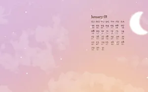 2012年1月日历桌面壁纸_16