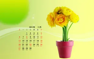 2011年11月日历壁纸_2