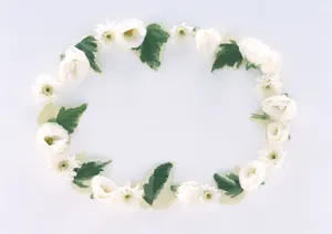 好看的花环图片_14
