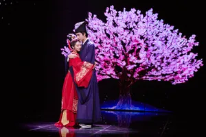 邢菲红嫁衣造型优雅气质写真_6