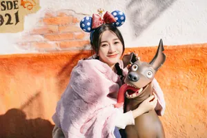李小冉迪士尼精致甜美写真图片