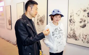 孙俪卡通卫衣青春洋溢俏皮美照图片_3