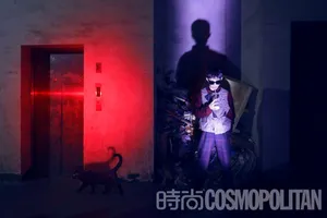 易烊千玺科技感封面大片写真图片_4