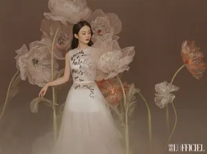赵丽颖花间仙意优雅美丽写真图片_6