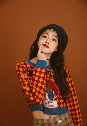 杨肸子雀斑妆时尚写真图片_5