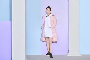 古力娜扎时尚冬装温暖写真图片