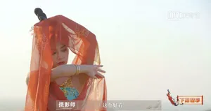 谢可寅飞天造型灵动典雅美照图片_3