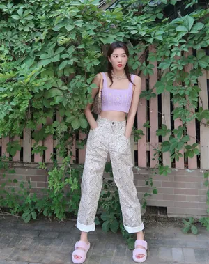 李斯羽轻甜少女风写真图片