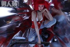 关晓彤梦幻科技感写真大片图片